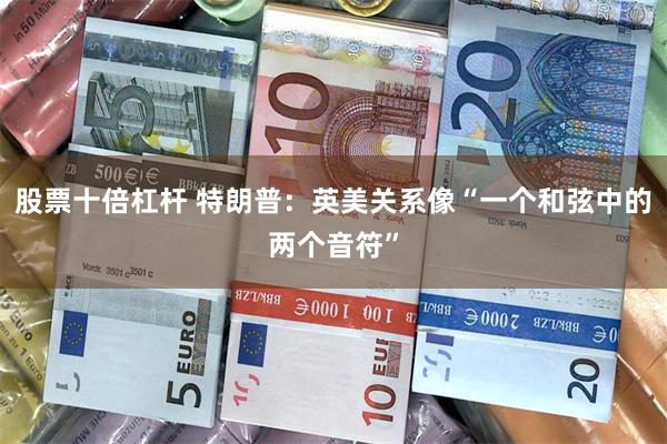 股票十倍杠杆 特朗普：英美关系像“一个和弦中的两个音符”