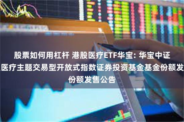 股票如何用杠杆 港股医疗ETF华宝: 华宝中证港股通医疗主题交易型开放式指数证券投资基金基金份额发售公告